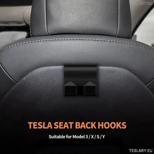 Front Seat Storage Hooks for Tesla Models 3 Y S X - TESLARY Tesla Shop Accessories Europe Nederlands Ireland Deutschland Espana Alicante France Italia