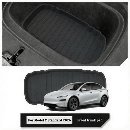 Tesla Model Y Juniper Standard 2026 RWD TPEF Frunk Trunk Mats Protectors Europe Buy From Teslary.eu