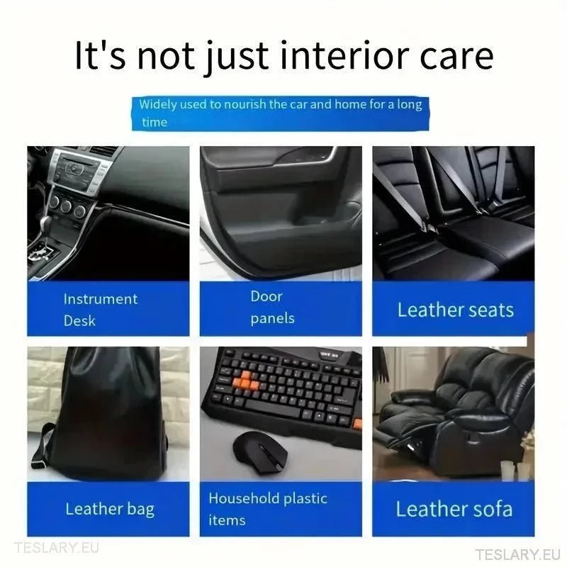 Leather Cleaning Cream for Tesla PU Leather Seats and Interior - TESLARY Tesla Shop Accessories Europe Nederlands Ireland Deutschland Espana Alicante France Italia