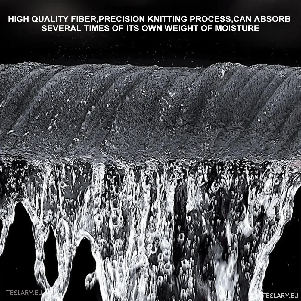 Microfibre Towel with Tesla Model Logo - TESLARY Tesla Shop Accessories Europe Nederlands Dublin Cork Ireland Deutschland Espana Alicante France Italia