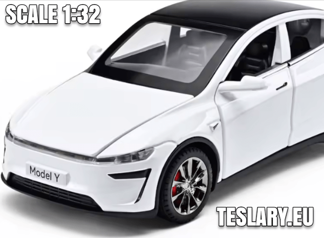 Model Y+ Juniper Unofficial 1:32 Scale Model Collectible or Toy - TESLARY Tesla Shop Accessories Europe Nederlands Dublin Cork Ireland Deutschland Espana Alicante France Italia
