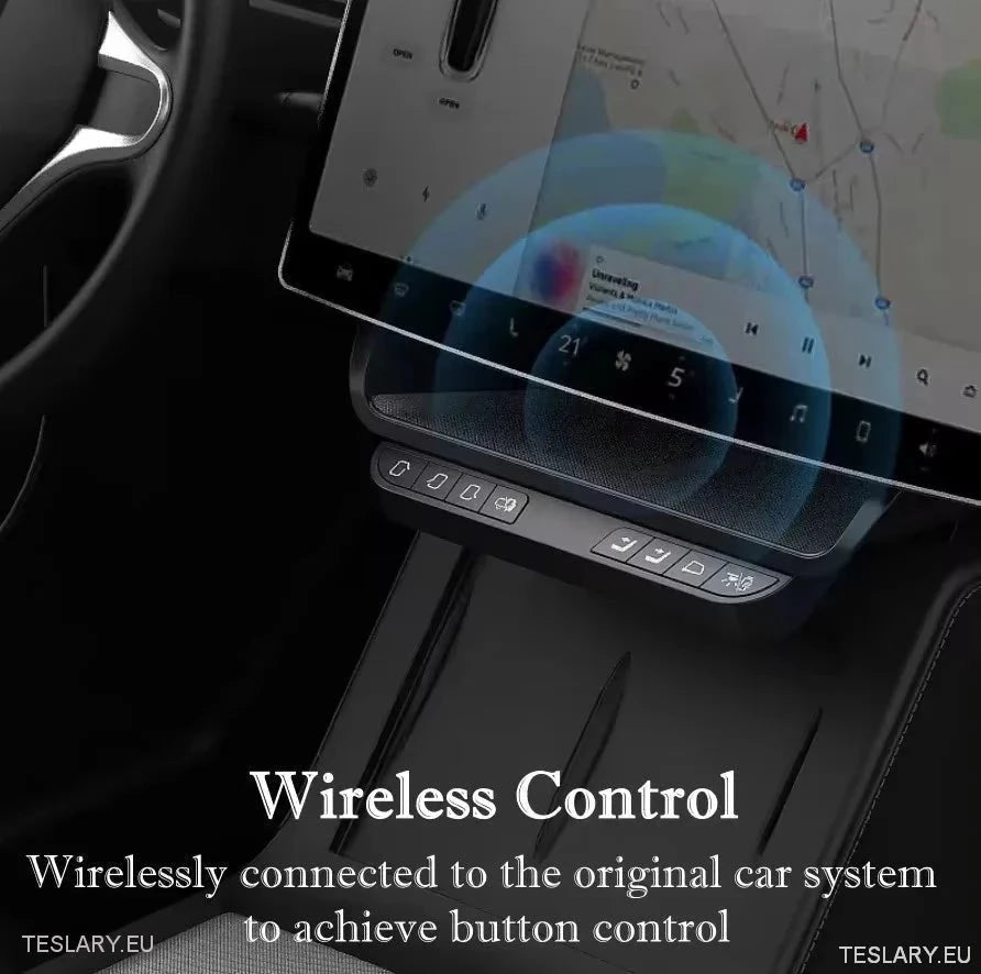 Multi Function Physical Buttons & Storage for Tesla Model 3 / Y - TESLARY Tesla Shop Accessories Europe Nederlands Ireland Deutschland Espana Alicante France Italia