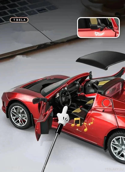 Original Tesla Roadster Model Car 2012 1:24 Unofficial Version - TESLARY Tesla Shop Accessories Europe Nederlands Dublin Cork Ireland Deutschland Espana Alicante France Italia