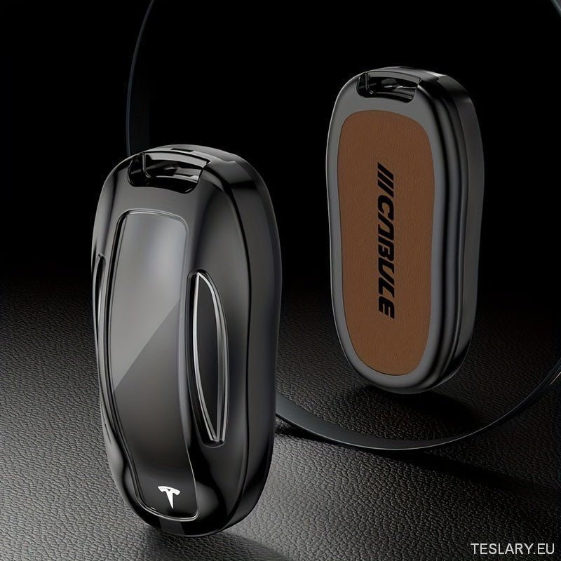 Premium Alloy Tesla Key Case Protection Black - TESLARY Tesla Shop Accessories Europe Nederlands Dublin Cork Ireland Deutschland Espana Alicante France Italia