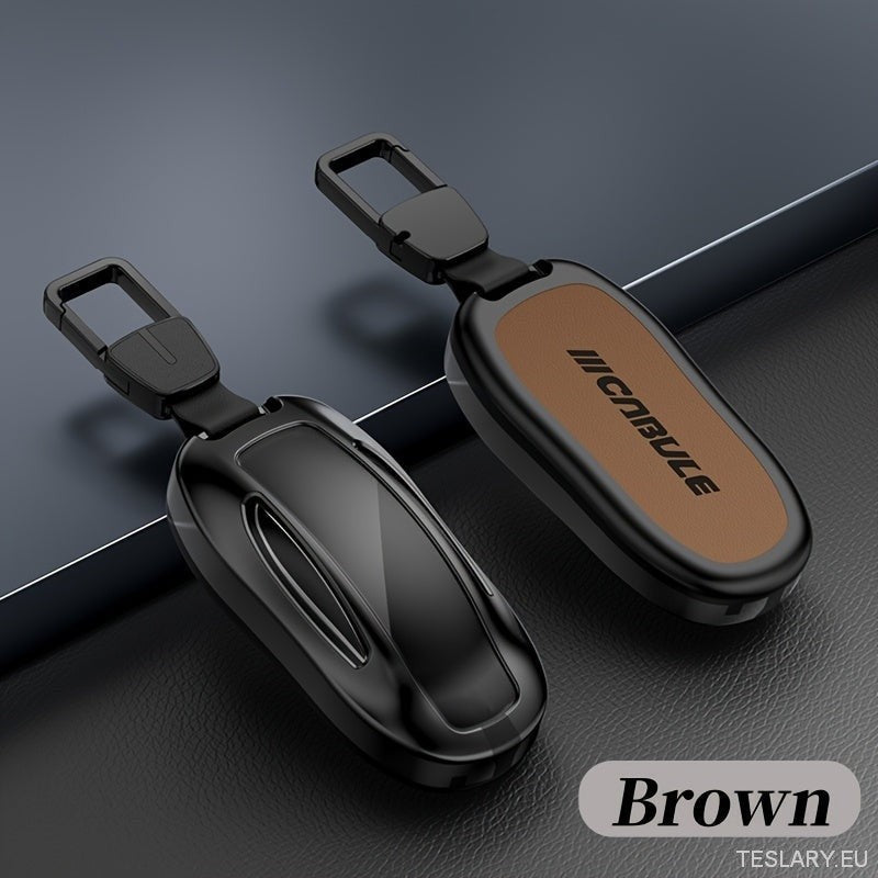 Premium Alloy Tesla Key Case Protection Black - TESLARY Tesla Shop Accessories Europe Nederlands Ireland Deutschland Espana Alicante France Italia