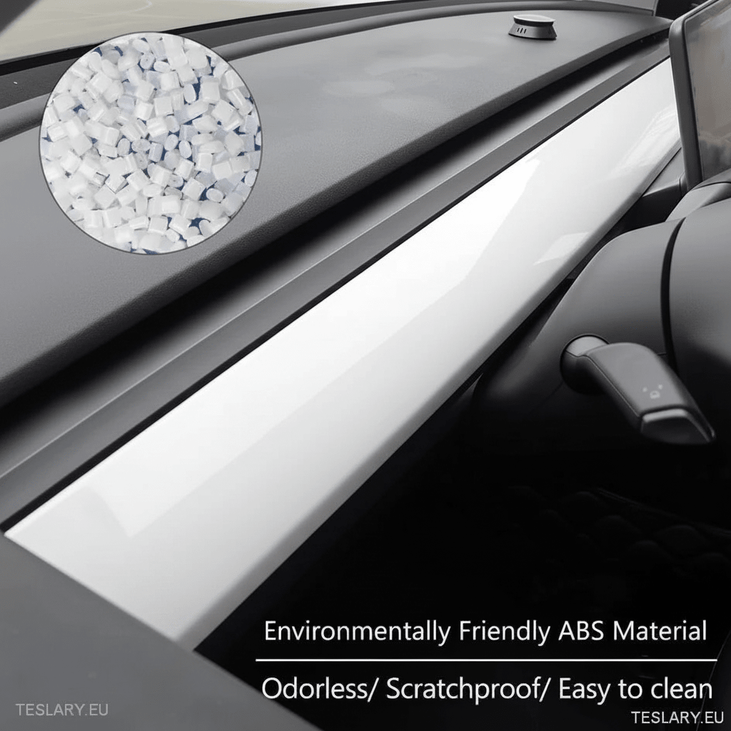 Premium Dashboard Cover for Tesla Model 3 / Y Carbon Fiber Matte , Carbon Fibre Gloss , Red , Black Matte , Black Gloss , White and More - TESLARY Tesla Shop Accessories Europe Nederlands Dublin Cork Ireland Deutschland Espana Alicante France Italia