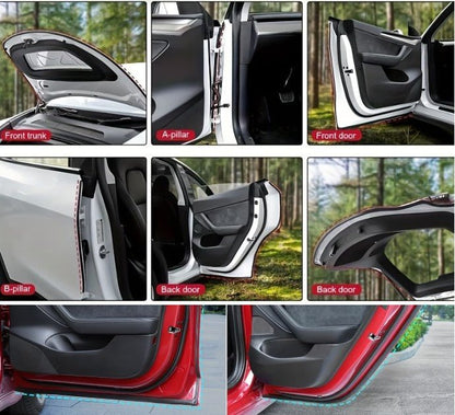 Premium Sound Proofing Strip Kits for Tesla Model Y , Model Y Juniper Standard / Premium & Tesla Model 3 and Model 3 Highland - TESLARY Tesla Shop Accessories Europe Nederlands Dublin Cork Ireland Deutschland Espana Alicante France Italia