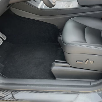 Tesla Model 3 /  Y Centre Console Side PU Leather Protector