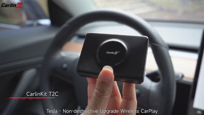 Tesla Wireless Adapter for Carplay for Android & Apple Devices