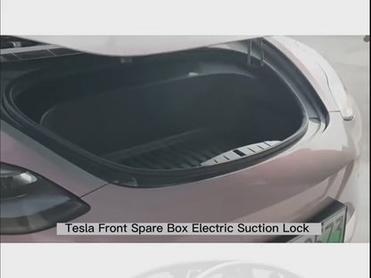 Tesla Model 3, Y , Juniper & Highland ,  Frunk Soft Close Automatic Locking Mechanism