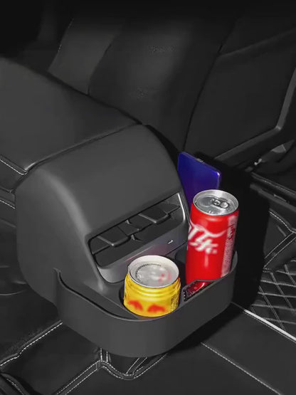 Tesla Model 3 / Y Rear Air Vent Double Cup Holder