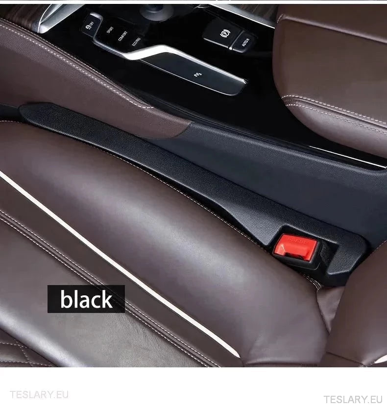 Seat Gap Filler for Tesla Model 3 , Y & S with Logo - TESLARY Tesla Shop Accessories Europe Nederlands Dublin Cork Ireland Deutschland Espana Alicante France Italia