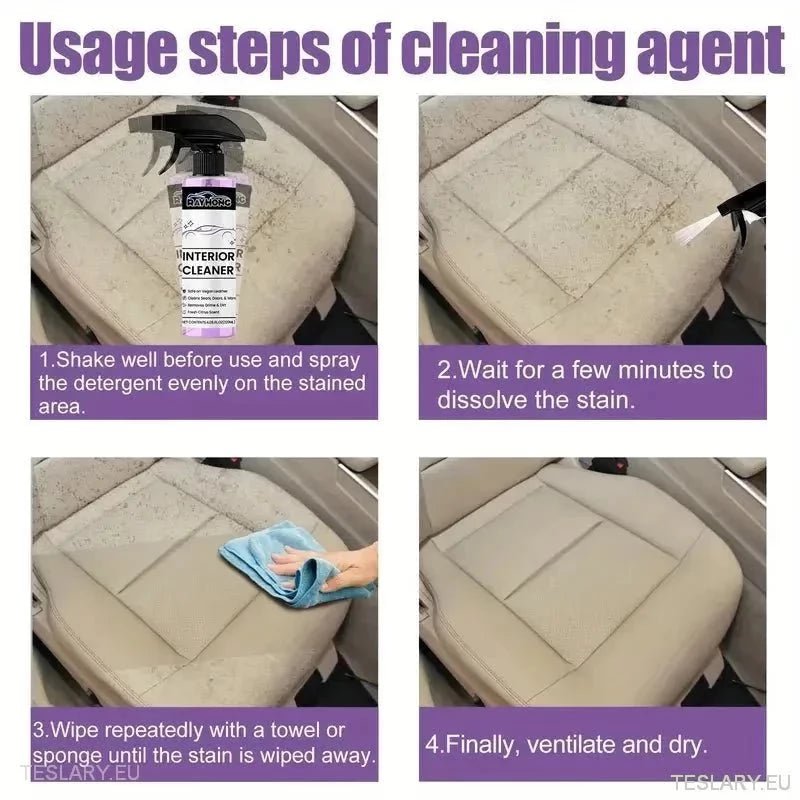 Specialist Car Interior Cleaner & Scent 120ml for your Tesla - TESLARY Tesla Shop Accessories Europe Nederlands Ireland Deutschland Espana Alicante France Italia