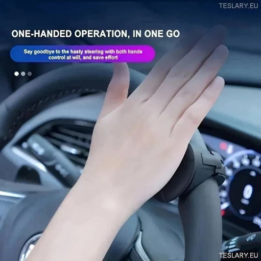Steering Wheel Non Slip Single Hand Control Booster for Tesla Y S X 3 - TESLARY Tesla Shop Accessories Europe Nederlands Ireland Deutschland Espana Alicante France Italia