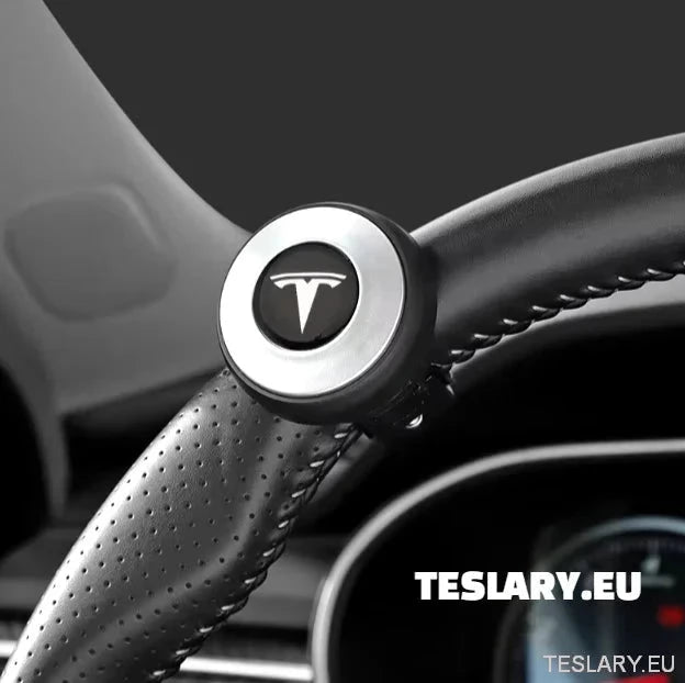 Steering Wheel Non Slip Single Hand Control Booster for Tesla Y S X 3 with Logo - TESLARY Tesla Shop Accessories Europe Nederlands Dublin Cork Ireland Deutschland Espana Alicante France Italia