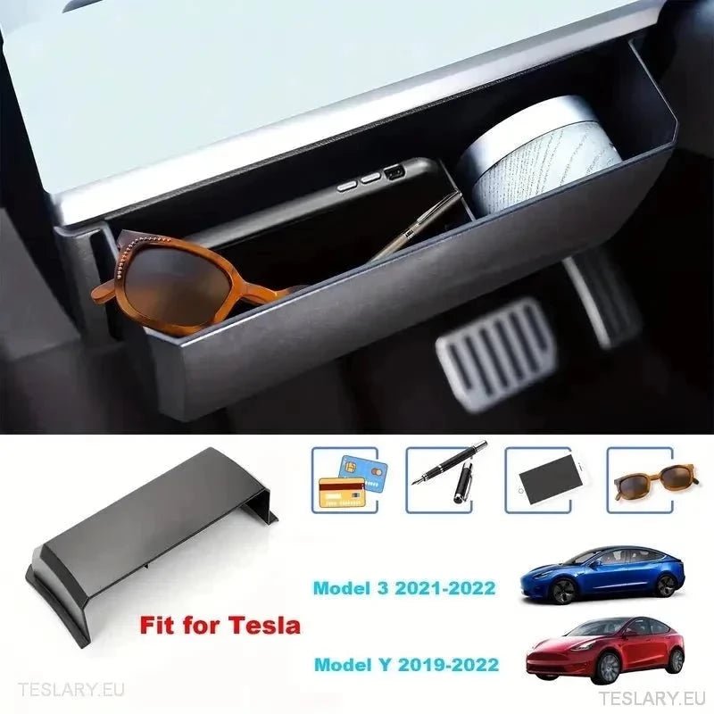 Tesla 3/Y Driver Side Dash Storage - TESLARY Tesla Shop Accessories Europe Nederlands Ireland Deutschland Espana Alicante France Italia