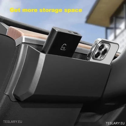 Tesla 3/Y Driver Side Dash Storage - TESLARY Tesla Shop Accessories Europe Nederlands Ireland Deutschland Espana Alicante France Italia