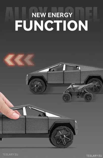 Tesla Cybertruck Model Car 1:32 Unofficial Version - TESLARY Tesla Shop Accessories Europe Nederlands Dublin Cork Ireland Deutschland Espana Alicante France Italia