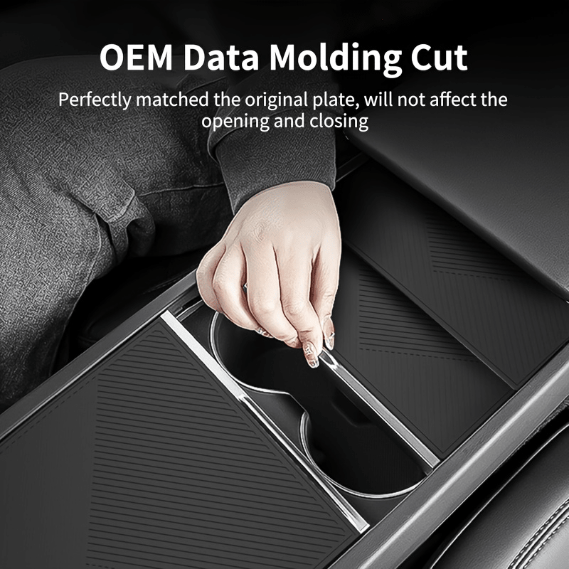 Tesla for Model Y Juniper/Launch 2025 Silicone Center Console Protector, Anti-Slip and Wear-Resistant Dashboard Cover, Car Interior Accessory, Vehicle Interior Upgrade - TESLARY Buy Tesla Shop Accessories Europe Nederlands Dublin Cork Ireland Deutschland Espana Iceland Finland France Italia