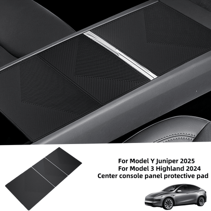 Tesla for Model Y Juniper/Launch 2025 Silicone Center Console Protector, Anti-Slip and Wear-Resistant Dashboard Cover, Car Interior Accessory, Vehicle Interior Upgrade - TESLARY Buy Tesla Shop Accessories Europe Nederlands Dublin Cork Ireland Deutschland Espana Iceland Finland France Italia