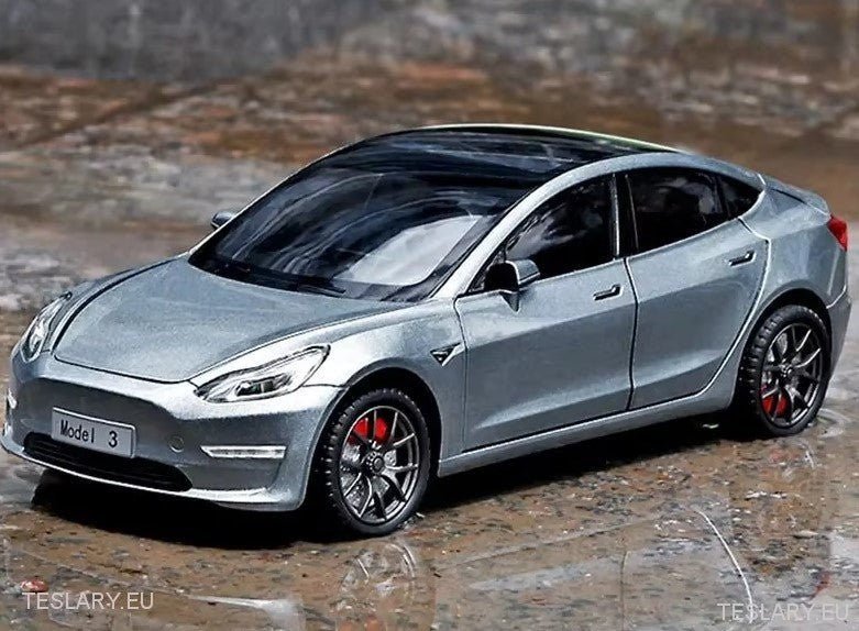 Tesla Model 3 Car 1:24 Diecast Model Car 2019 - 2023 Version - TESLARY Tesla Shop Accessories Europe Nederlands Dublin Cork Ireland Deutschland Espana Alicante France Italia