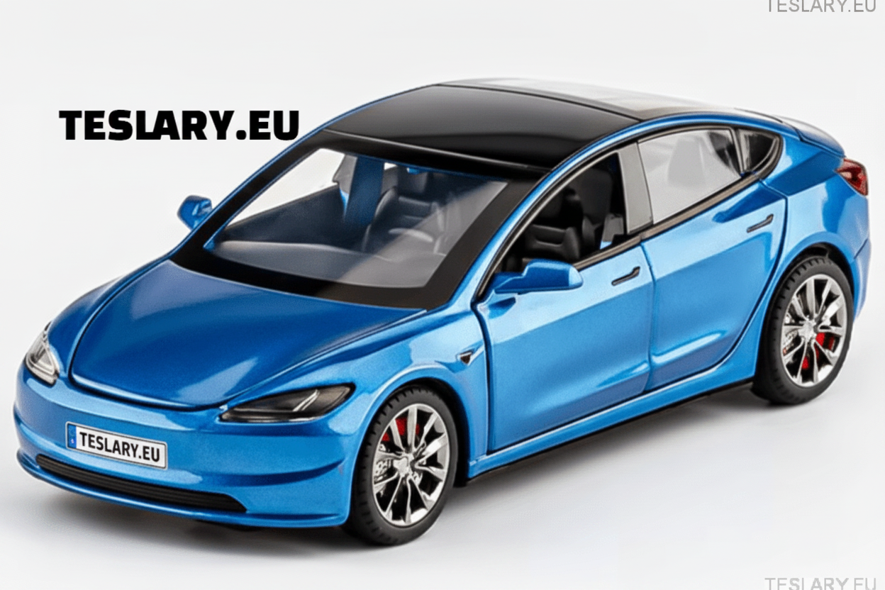 Tesla Model 3+ Highland 2024 1:32 Unofficial Version - TESLARY Tesla Shop Accessories Europe Nederlands Dublin Cork Ireland Deutschland Espana Alicante France Italia