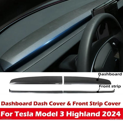 Tesla Model 3 Highland / Model Y Juniper Dashboard Cover Trim - TESLARY Tesla Shop Accessories Europe Nederlands Dublin Cork Ireland Deutschland Espana Alicante France Italia