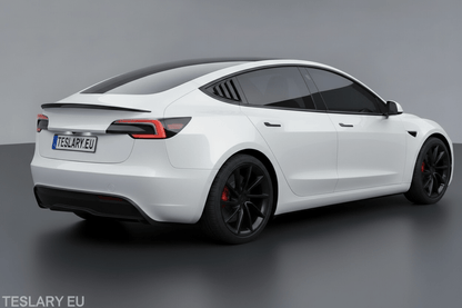 Tesla Model 3 Window Louver Sports Panels for Side Carbon Black or Black Matte or Gloss Buy from Europes TESLARY.EU