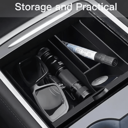 Tesla Model 3 / Y Centre Console Front Organiser Tray - TESLARY Tesla Shop Accessories Europe Nederlands Dublin Cork Ireland Deutschland Espana Alicante France Italia