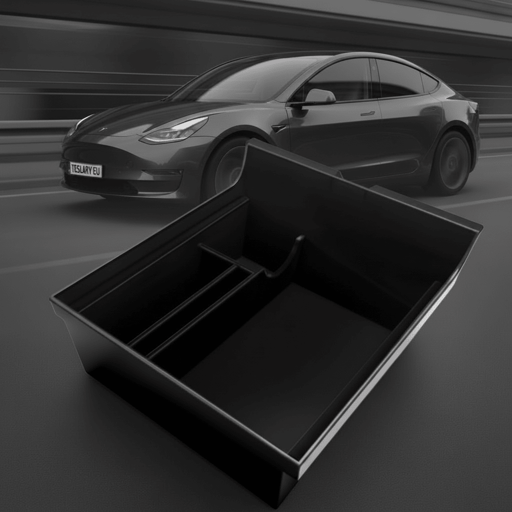 Tesla Model 3 / Y Centre Console Front Organiser Tray - TESLARY Tesla Shop Accessories Europe Nederlands Dublin Cork Ireland Deutschland Espana Alicante France Italia