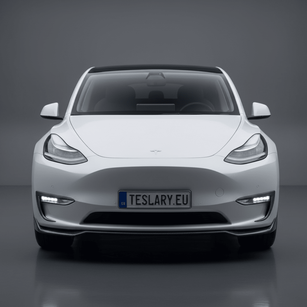 Tesla Model 3 / Y Fog Lights Wind Splitter In Carbon Black Matte and Gloss - TESLARY Tesla Shop Accessories Europe Nederlands Dublin Cork Ireland Deutschland Espana Alicante France Italia