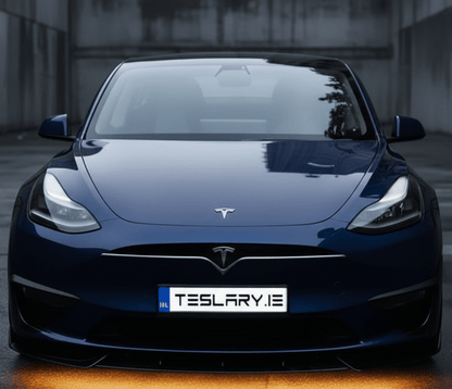 Tesla Model 3 / Y Real Plastic Front Grill ( Tesla X Style ) with Logo - TESLARY Tesla Shop Accessories Europe Nederlands Dublin Cork Ireland Deutschland Espana Alicante France Italia
