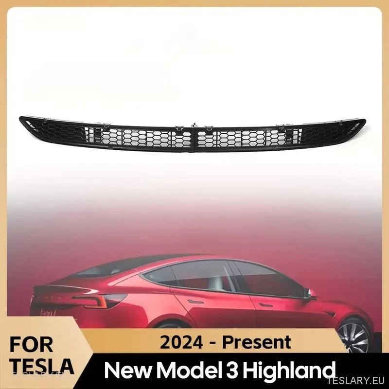 Tesla Model 3/Y Front Grill Mesh Inlet Vent - Black - TESLARY Tesla Shop Accessories Europe Nederlands Ireland Deutschland Espana Alicante France Italia