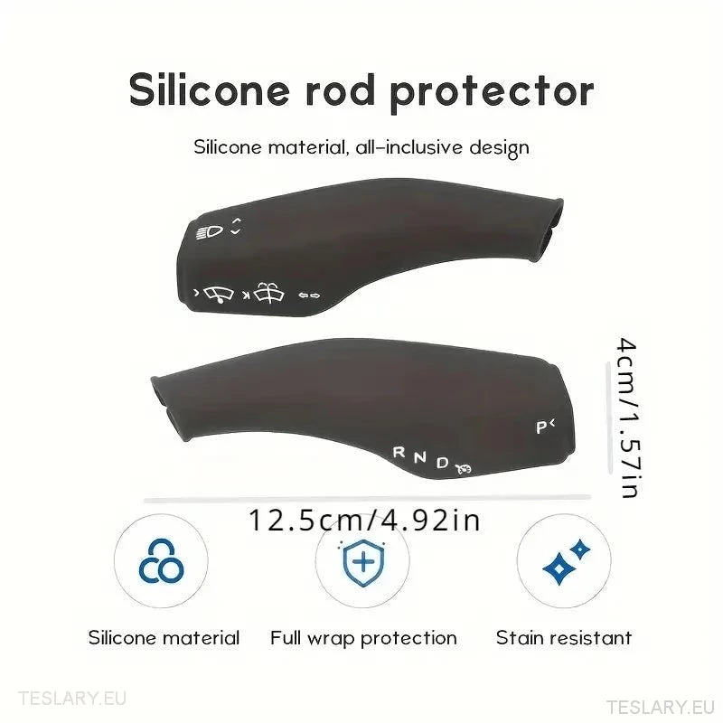 Tesla Model 3/Y Wiper & Gear Change Stalks ( Silicone ) - Tesla Shop Europe - TESLARY.IE Ireland - France boutique- Deutschland Geschäft- España comercio - Nederland winkel- TESLARY.IE