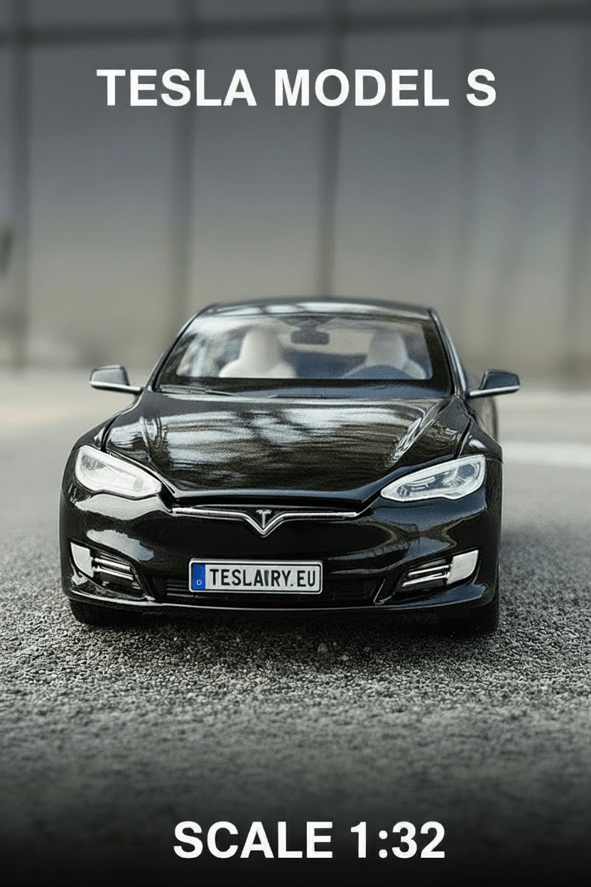 Tesla Model Model S 1:32 Unofficial Version - Gift Toy Collectible - TESLARY Tesla Shop Accessories Europe Nederlands Dublin Cork Ireland Deutschland Espana Alicante France Italia