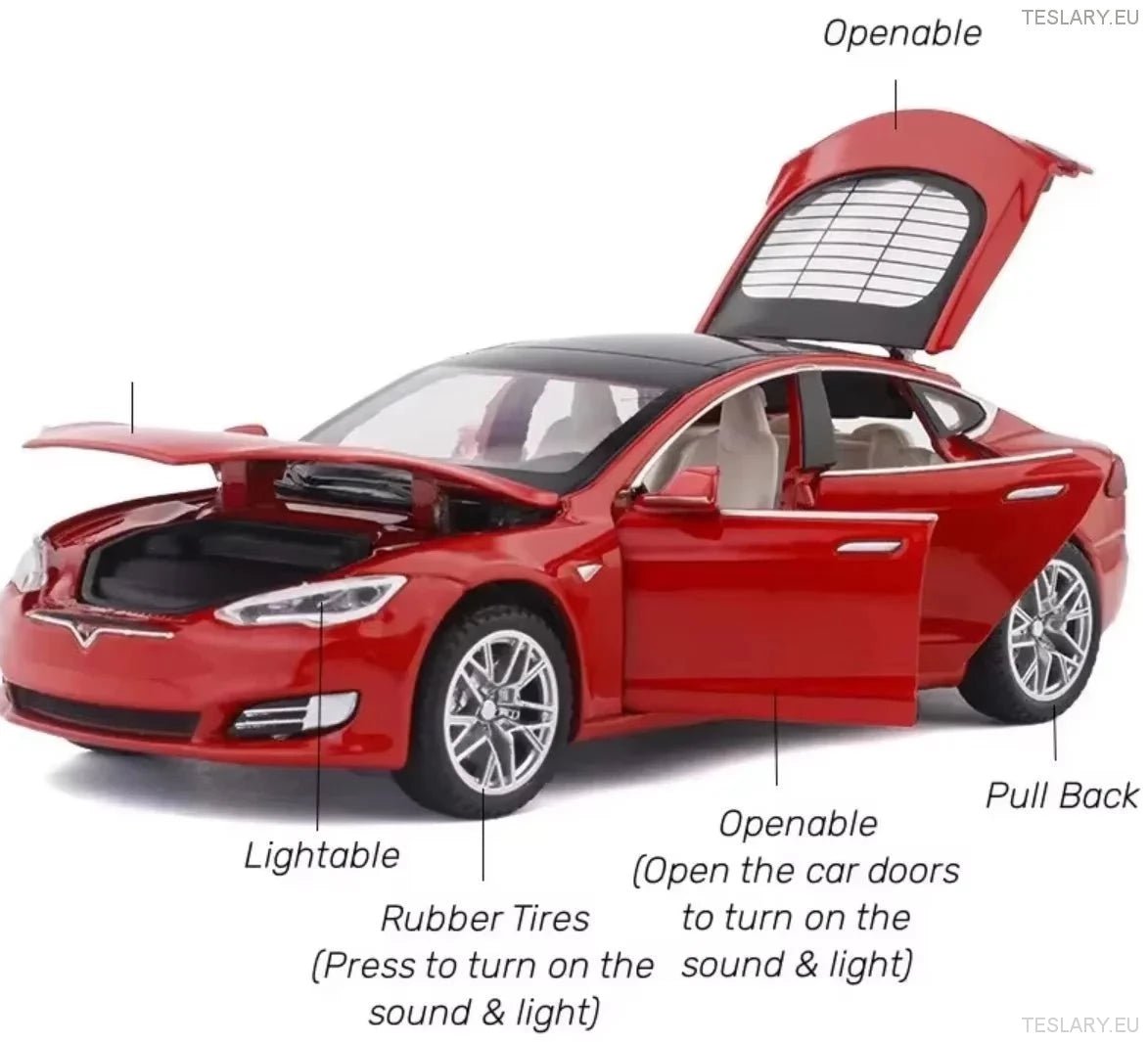 Tesla Model Model S 1:32 Unofficial Version - TESLARY Tesla Shop Accessories Europe Nederlands Ireland Deutschland Espana Alicante France Italia