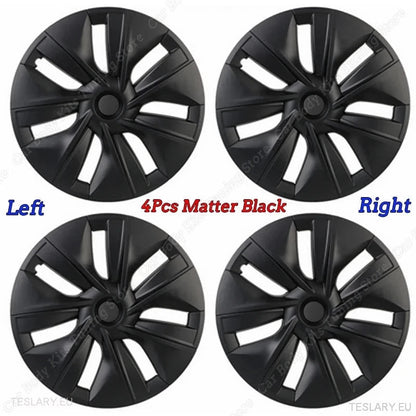 TESLA MODEL Y 19" PERFORMANCE FULL COVER WHEEL HUBS - TESLARY Tesla Shop Accessories Europe Nederlands Ireland Deutschland Espana Alicante France Italia