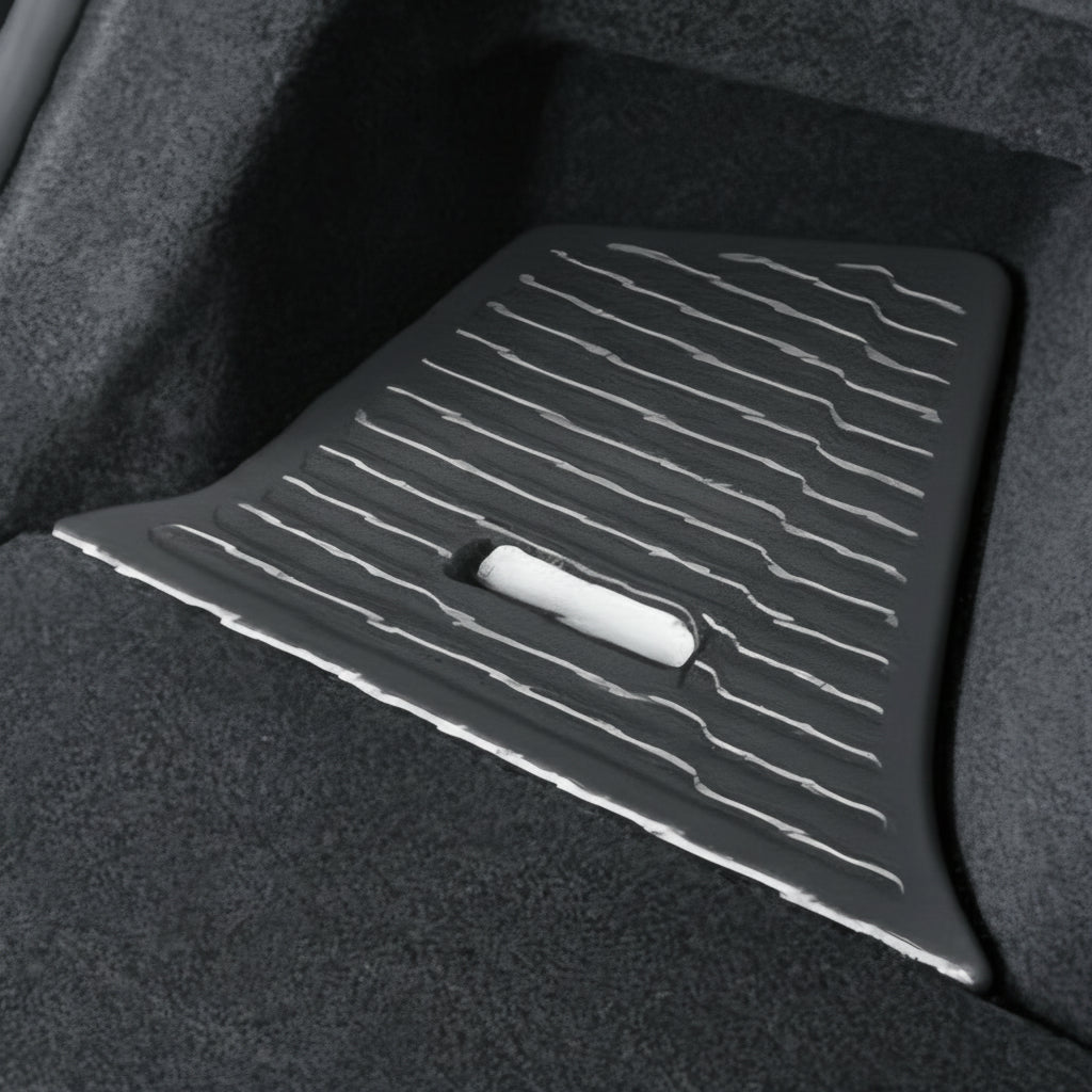 Tesla Model Y Juniper Premium Trunk Storage Bins with Extra Storage Compartment and Large Lids - TESLARY Tesla Shop Accessories Europe Nederlands Dublin Cork Ireland Deutschland Espana Alicante France Italia