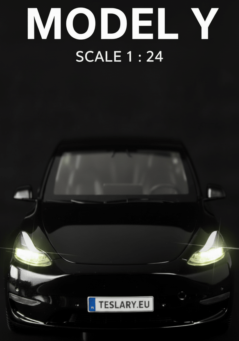 Tesla Model Y Model Car 1:24 Unofficial Version - TESLARY Tesla Shop Accessories Europe Nederlands Dublin Cork Ireland Deutschland Espana Alicante France Italia