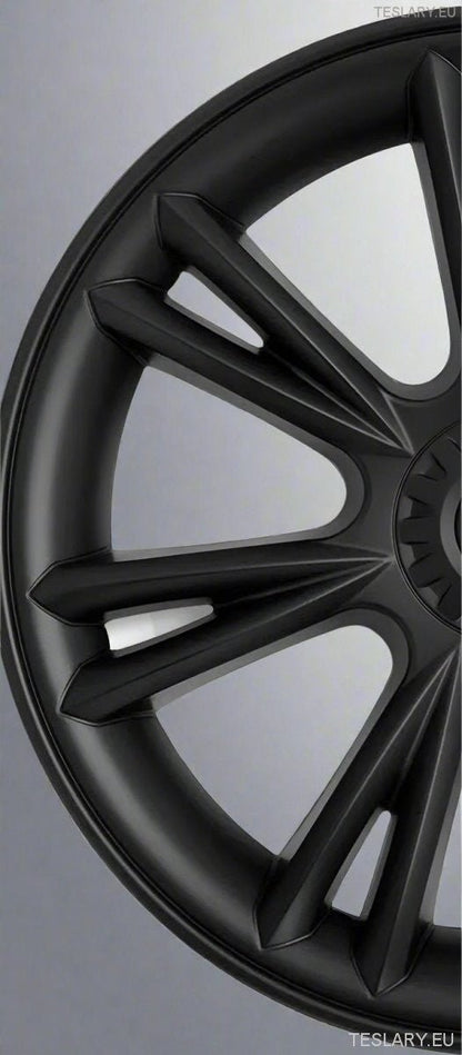 Tesla Model Y UNIQUE S14 19" Gemini Style - Matte Black - TESLARY Tesla Shop Accessories Europe Nederlands Dublin Cork Ireland Deutschland Espana Alicante France Italia