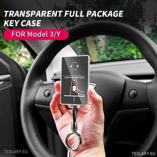 Tesla Protective Key Cover with Keyring - Tesla Shop Europe - TESLARY.IE Ireland - France boutique- Deutschland Geschäft- España comercio - Nederland winkel- TESLARY.IE