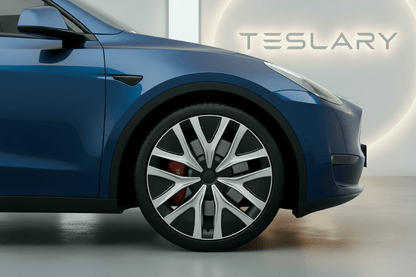 Teslary Model Y 2021-2025 19 inch Arachnid Web Wheel Covers Full Rim Covers - New Style - TESLARY Buy Tesla Shop Accessories Europe Nederlands Dublin Cork Ireland Deutschland Espana Iceland Finland France Italia
