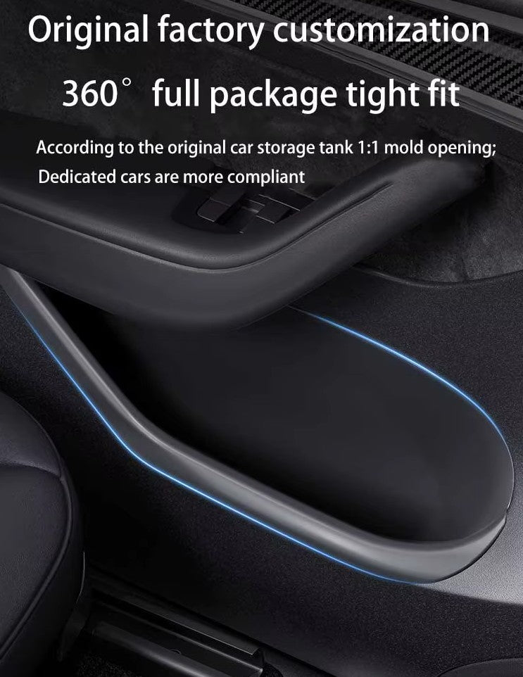 TPE Protective Door Pocke Inserts for your Tesla Model Y 2022 - 2024 or Tesla Model 3+ Highland - TESLARY Tesla Shop Accessories Europe Nederlands Dublin Cork Ireland Deutschland Espana Alicante France Italia