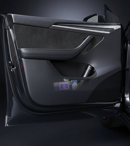 TPE Protective Door Pocke Inserts for your Tesla Model Y 2022 - 2024 or Tesla Model 3+ Highland - TESLARY Tesla Shop Accessories Europe Nederlands Dublin Cork Ireland Deutschland Espana Alicante France Italia