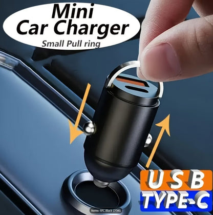 USB-C 12 VOLT Charger Adapter 100W Dual Port Metal Car Charger Fast Easy Universal Tesla , Byd, VW ID , Kia , MG - TESLARY Tesla Shop Accessories Europe Nederlands Dublin Cork Ireland Deutschland Espana Alicante France Italia