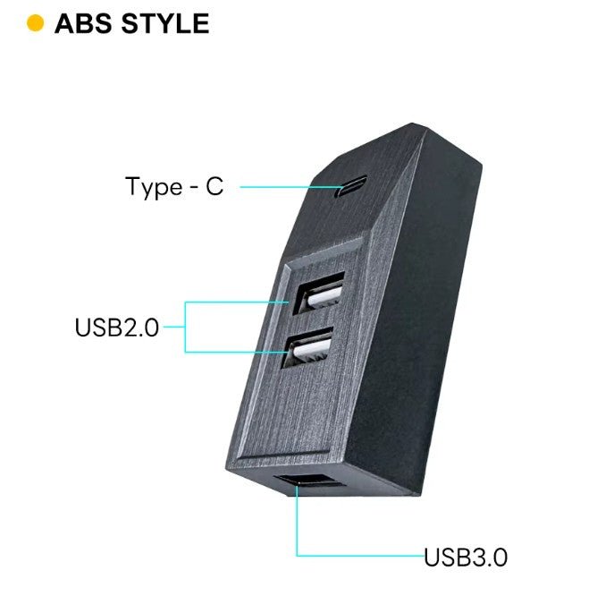 USB Glovebox Hub Splitter for Tesla Model 3 Highland and Model Y Juniper with USB C Right Hand & Left Hand Drive Compatible - TESLARY Tesla Shop Accessories Europe Nederlands Dublin Cork Ireland Deutschland Espana Alicante France Italia