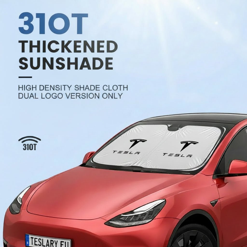Tesla Model 3 2019 2020 2021 2022 2023 Windscreen Sunshade for Protection against the sun buy from Europes Teslary.eu