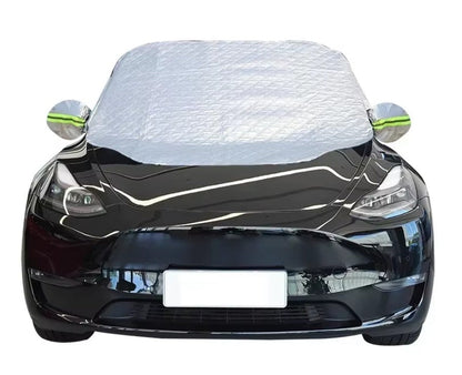 Windshield Snow & Weather Cover for your Tesla Model 3 or Tesla Model Y also Suitable for BYD , MG4 and VW ID4 - TESLARY Buy Tesla Shop Accessories Europe Nederlands Dublin Cork Ireland Deutschland Espana Iceland Finland France Italia