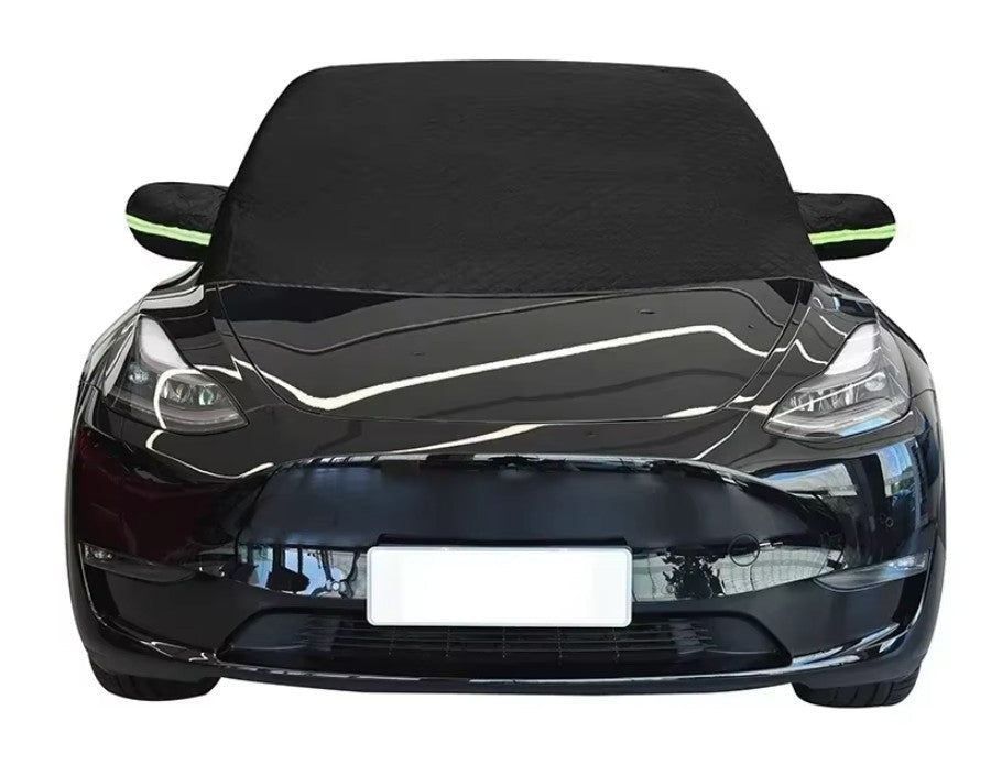 Windshield Snow & Weather Cover for your Tesla Model 3 or Tesla Model Y also Suitable for BYD , MG4 and VW ID4 - TESLARY Buy Tesla Shop Accessories Europe Nederlands Dublin Cork Ireland Deutschland Espana Iceland Finland France Italia
