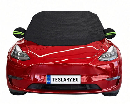 Windshield Snow & Weather Cover for your Tesla Model 3 or Tesla Model Y also Suitable for BYD , MG4 and VW ID4 - TESLARY Buy Tesla Shop Accessories Europe Nederlands Dublin Cork Ireland Deutschland Espana Iceland Finland France Italia